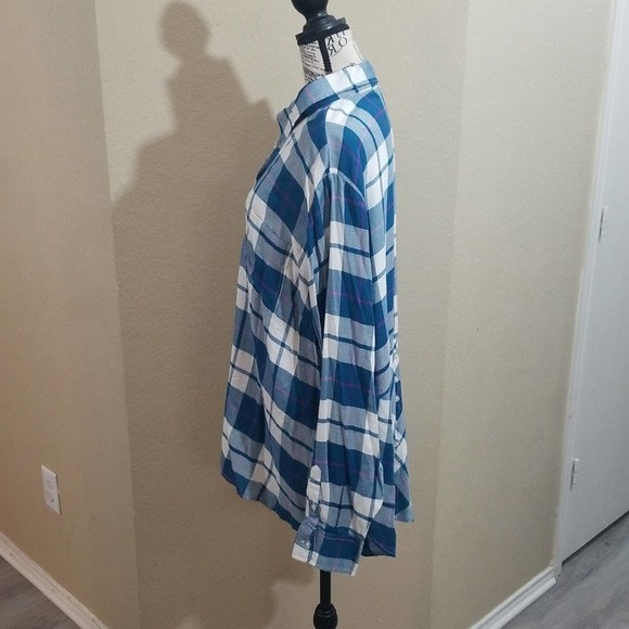 Cato plaid shirt plus size 22‎ NEW - Picture 2 of 10